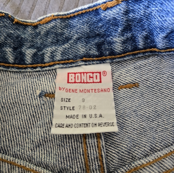 Vintage Bongo Womens Blue Jean Shorts High-Waisted Size 9 - Picture 3 of 7